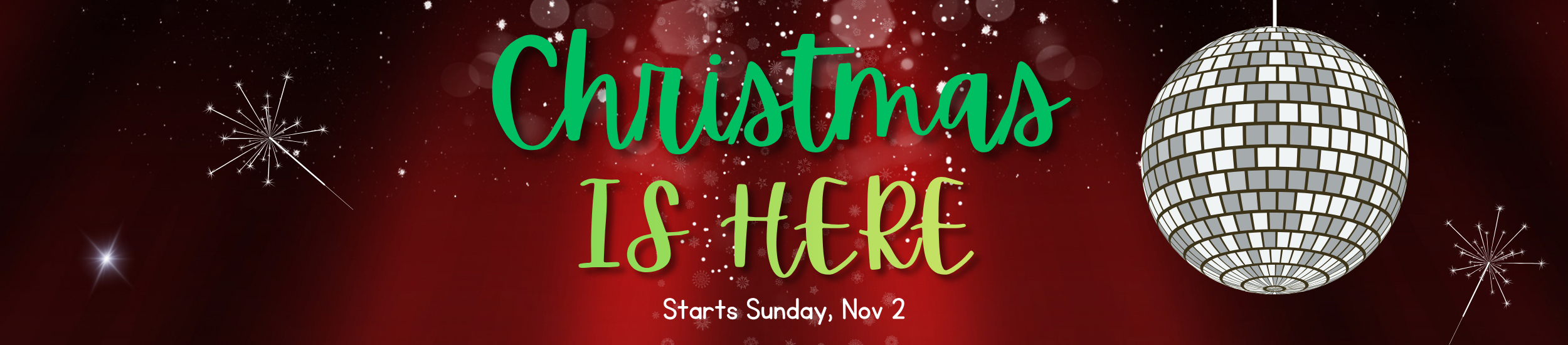 Christmas Party Flyer Christmas is here